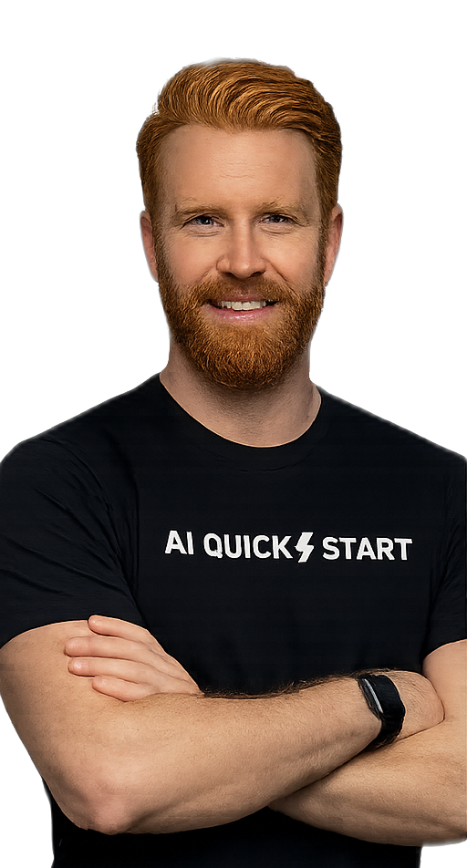 Jordan, host of the AI Quick Start Challenge
